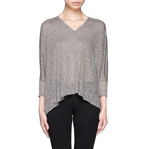 Helmut Lang Boxy Corrosion Linen Shirt Relaxed Button Up Minimalist